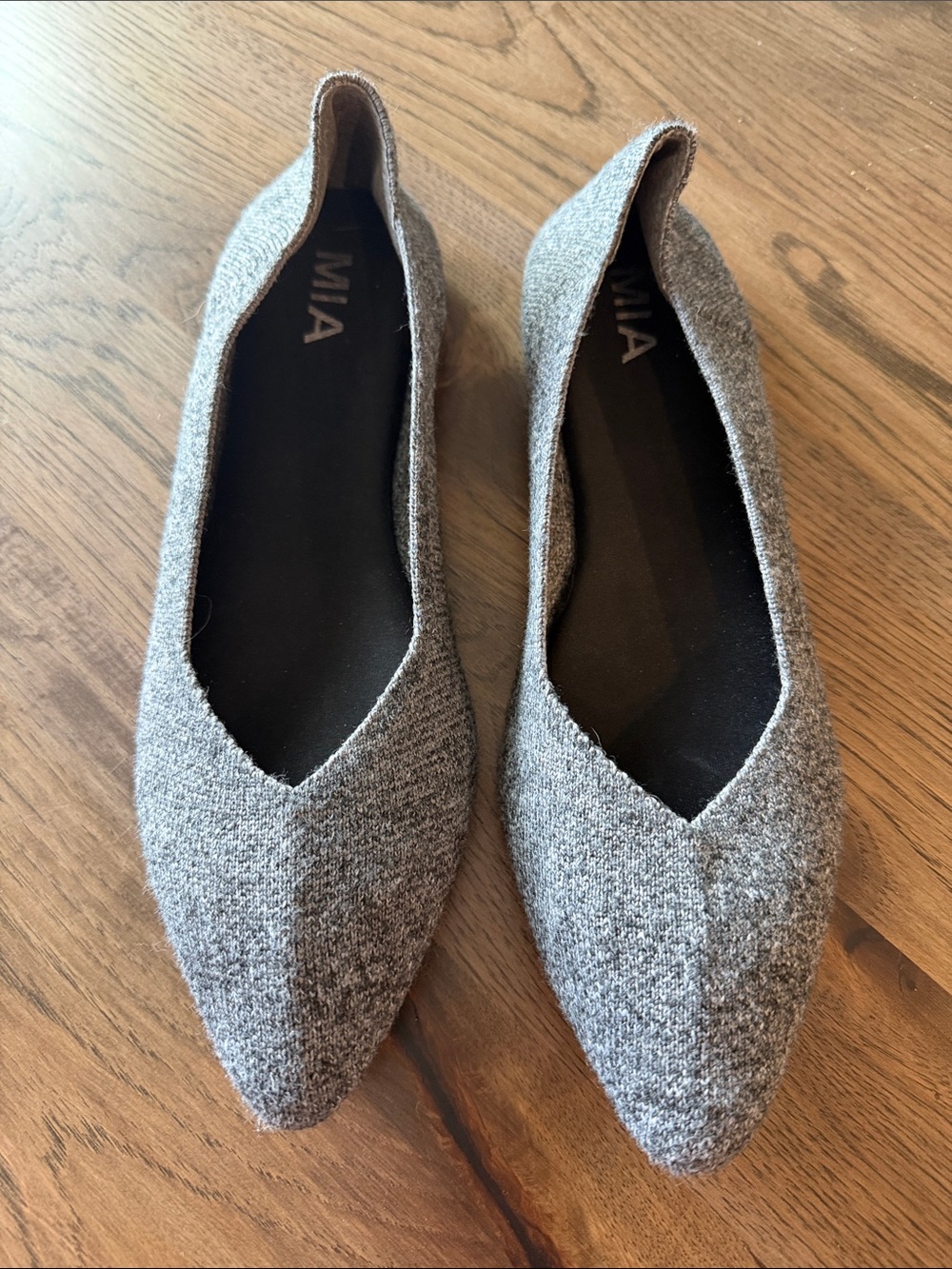 MIA Women's Dark Heather Gray 10 Flats